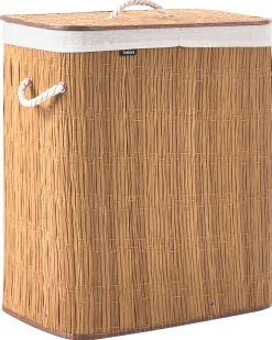 Cesto per la biancheria Con coperchio ARRAIAS Tessuto Marrone 100 L