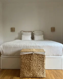 Cesto per la biancheria LANGSON Vimini Naturale 75 L