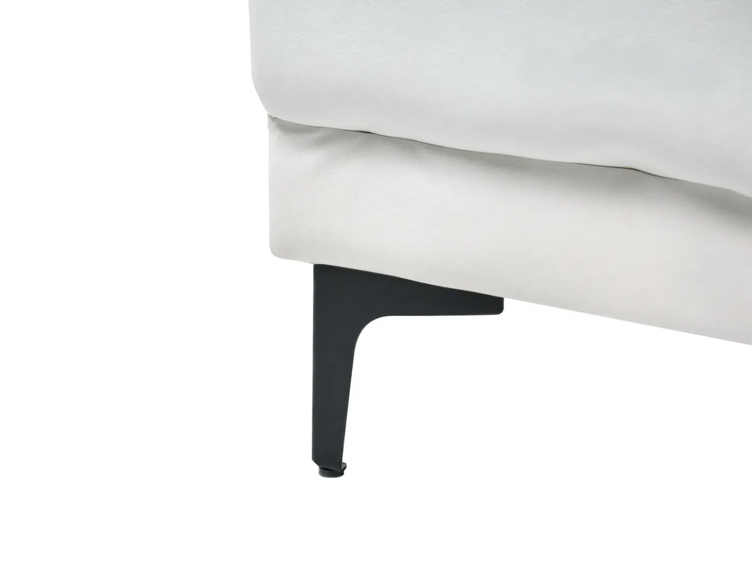 Chaise longue ABERDEEN Pelle sintetica Bianco