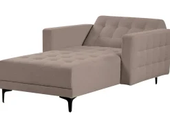 Chaise longue ABERDEEN Tessuto Tortora