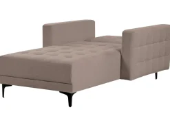 Chaise longue ABERDEEN Tessuto Tortora