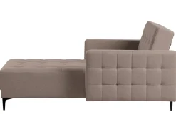 Chaise longue ABERDEEN Tessuto Tortora