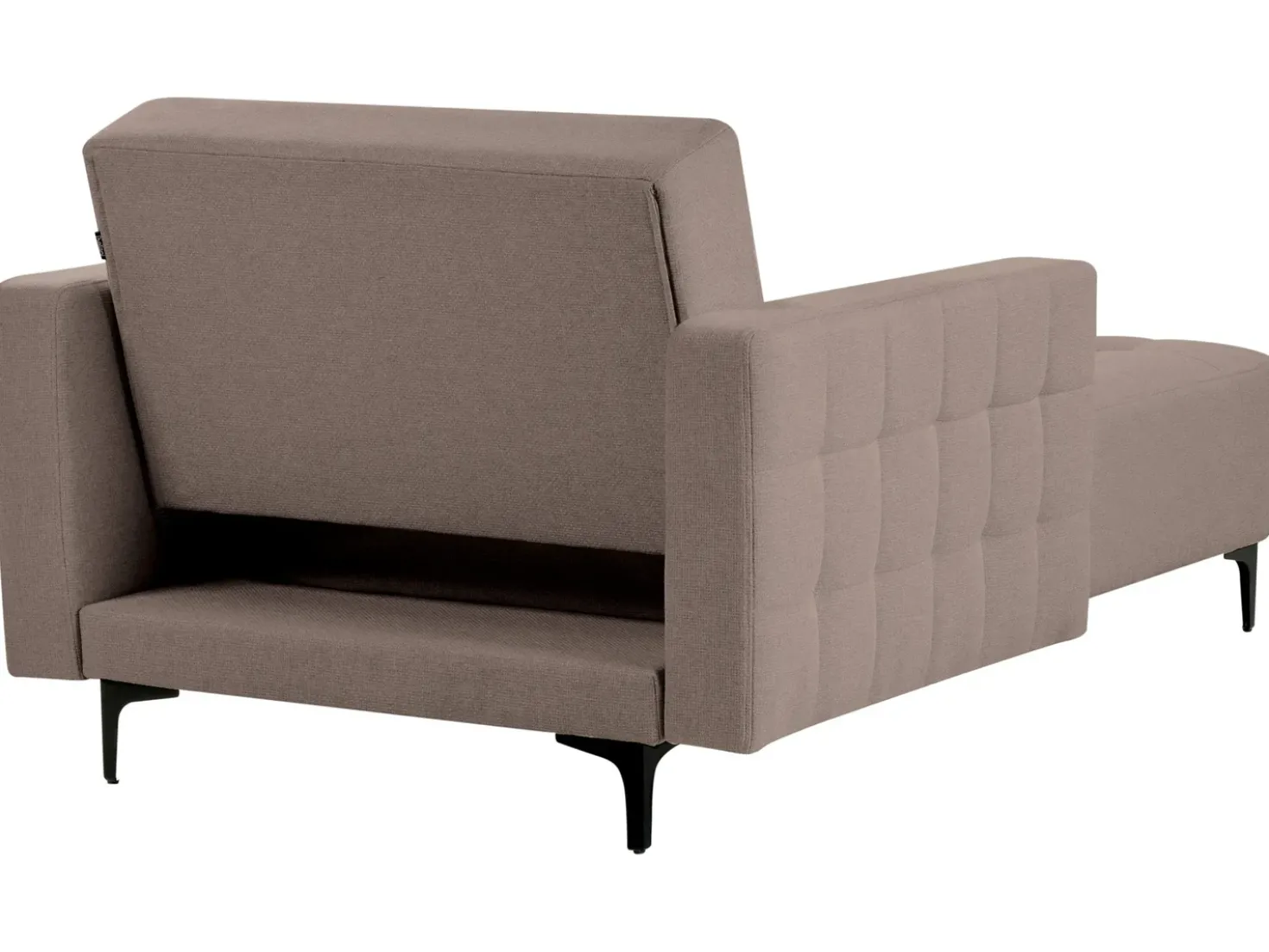 Chaise longue ABERDEEN Tessuto Tortora