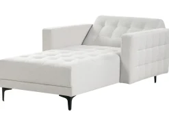 Chaise longue ABERDEEN Tessuto Grigio chiaro