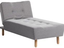 Chaise longue ALSTEN Tessuto Grigio scuro