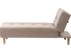 Chaise longue ALSTEN Tessuto Beige