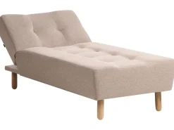 Chaise longue ALSTEN Tessuto Beige