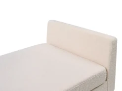 Chaise longue ARCHIANE Tessuto Bianco sporco