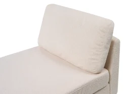 Chaise longue ARCHIANE Tessuto Bianco sporco