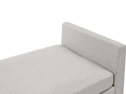 Chaise longue ARCHIANE Tessuto Grigio chiaro