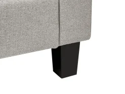 Chaise longue ARCHIANE Tessuto Grigio chiaro