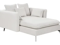 Chaise longue CHARMES Tessuto Beige chiaro