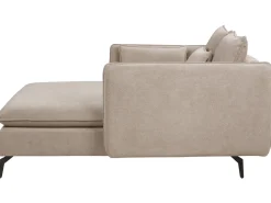 Chaise longue CHARMES Tessuto Tortora
