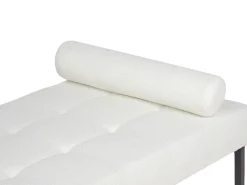 Chaise longue CHINON Bouclé Bianco