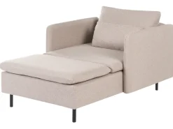 Chaise longue EGERIS Tessuto Beige