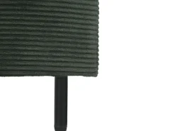 Chaise longue EGERIS Velluto a coste Verde scuro