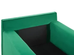 Chaise longue GUERET Velluto Verde