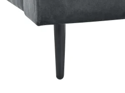 Chaise longue GUERET Velluto Grigio
