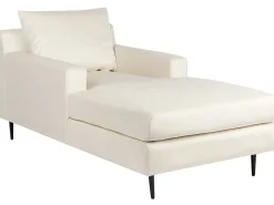 Chaise longue GUERET Velluto Beige