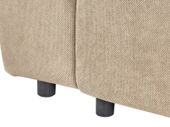 Chaise longue INNVIK Tessuto Marrone con contenitore