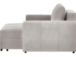 Chaise longue INNVIK Tessuto Grigio chiaro