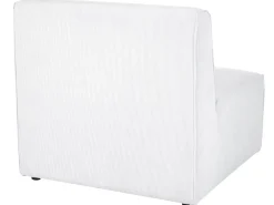 Chaise longue LEMVIG Velluto a coste Bianco sporco