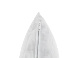 Chaise longue LEMVIG Velluto a coste Bianco sporco