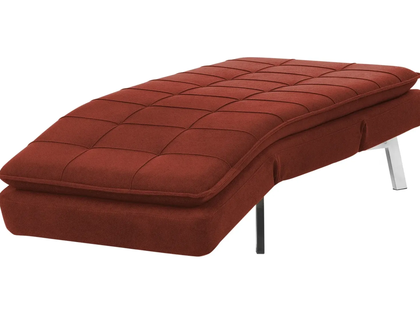 Chaise longue LOIRET Tessuto Rosso