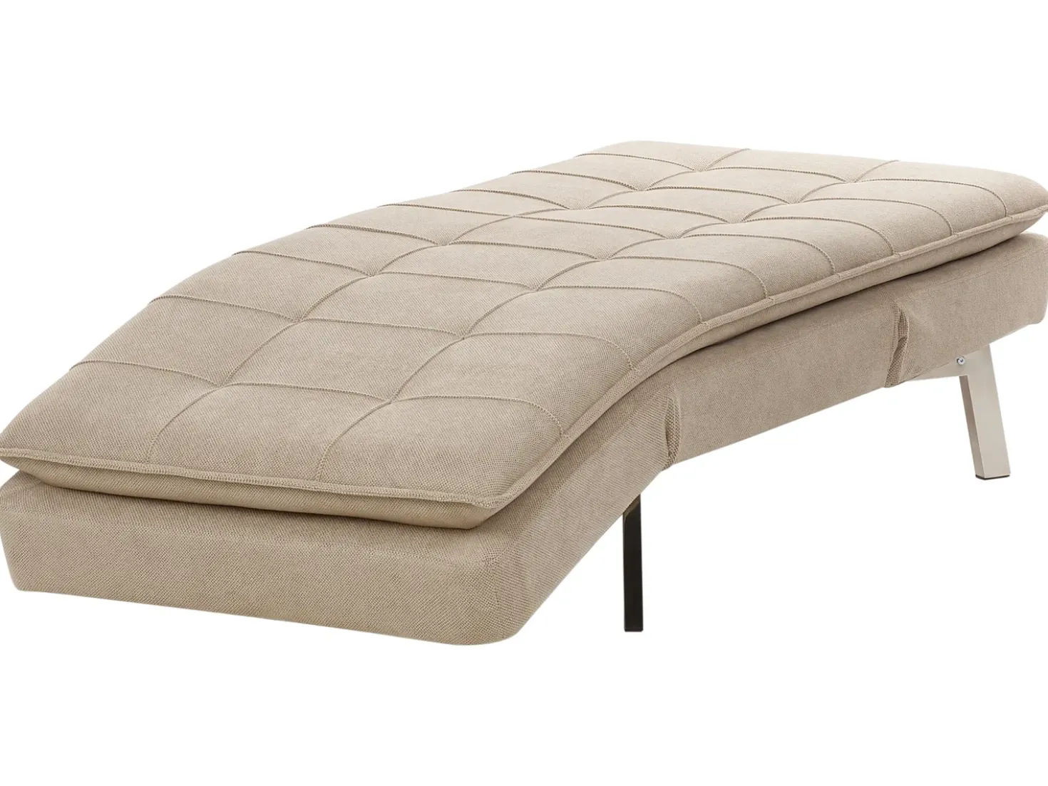 Chaise longue LOIRET Tessuto Beige