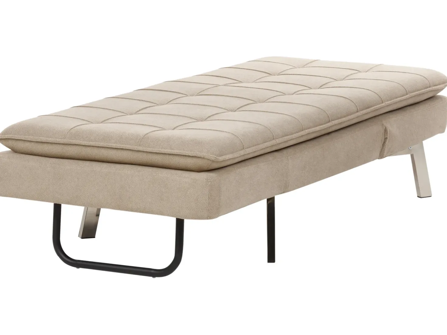 Chaise longue LOIRET Tessuto Beige