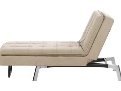 Chaise longue LOIRET Tessuto Beige