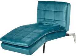 Chaise longue LOIRET Velluto Foglia di tè