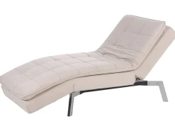 Chaise longue LOIRET Velluto Beige