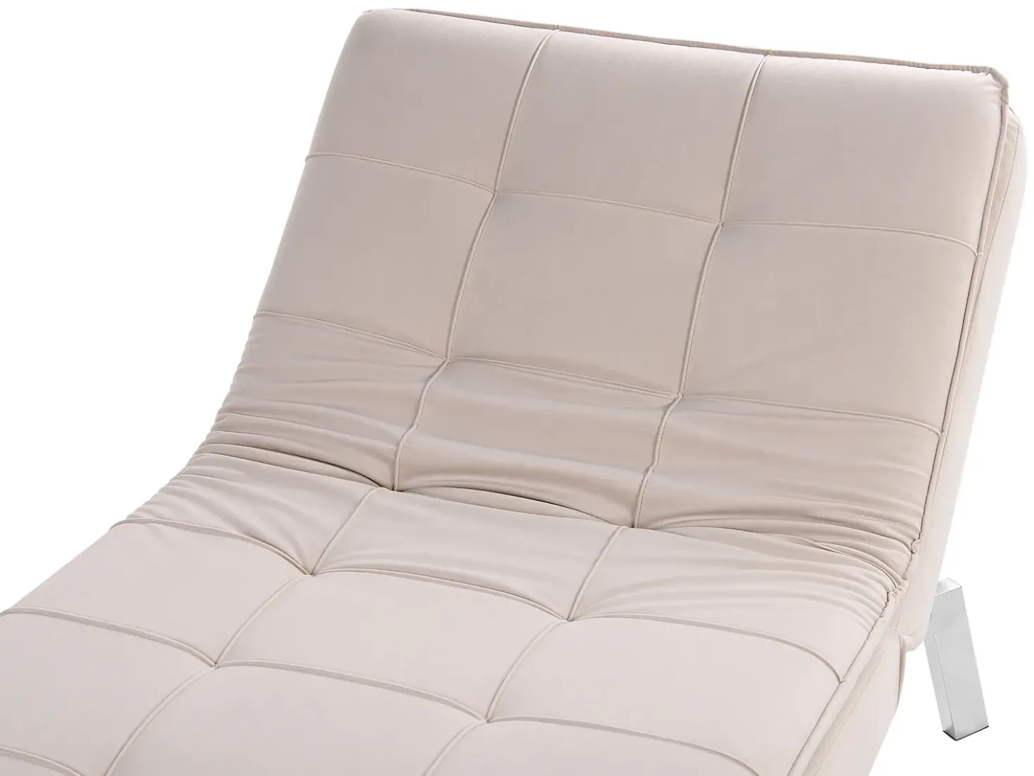 Chaise longue LOIRET Velluto Beige