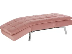 Chaise longue LOIRET Velluto Rosa