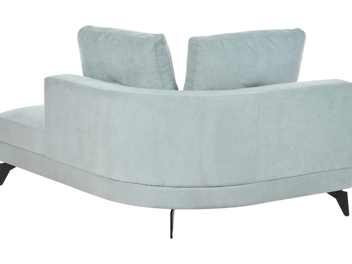 Chaise longue MARUM Ciniglia Azzurro