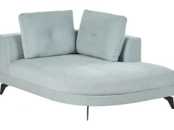 Chaise longue MARUM Ciniglia Azzurro