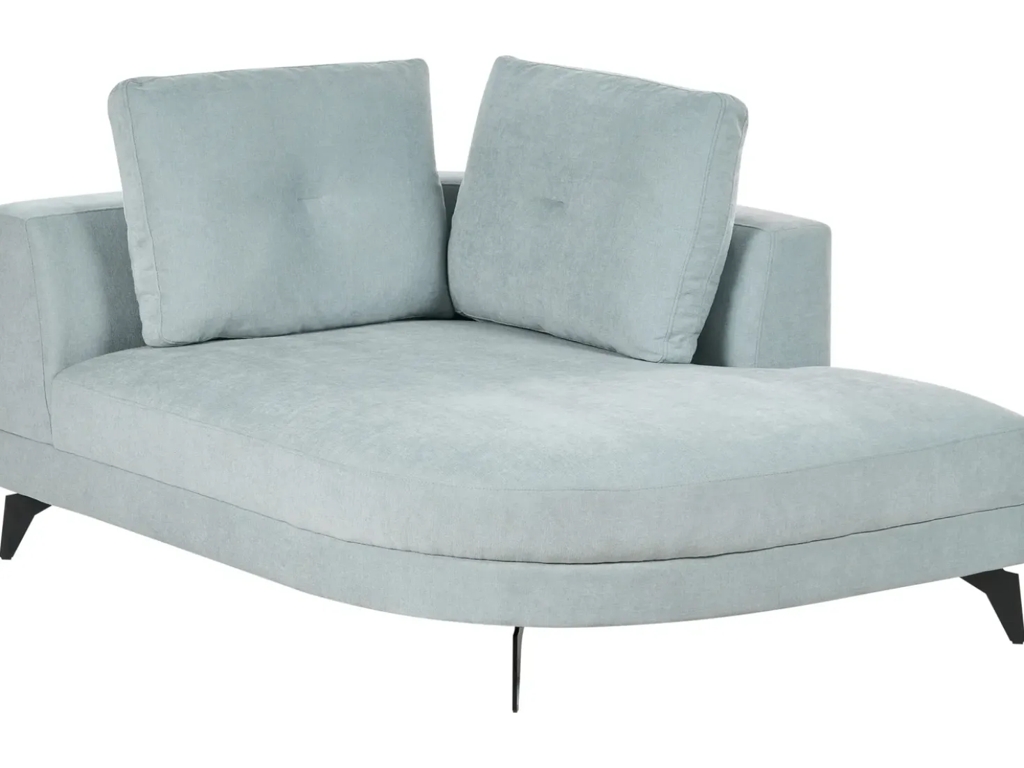 Chaise longue MARUM Ciniglia Azzurro