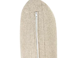 Chaise longue MARUM Lino sintetico Beige chiaro