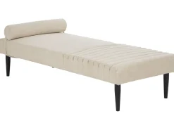 Chaise longue MAURIAC Tessuto Beige