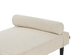 Chaise longue MAURIAC Tessuto Beige