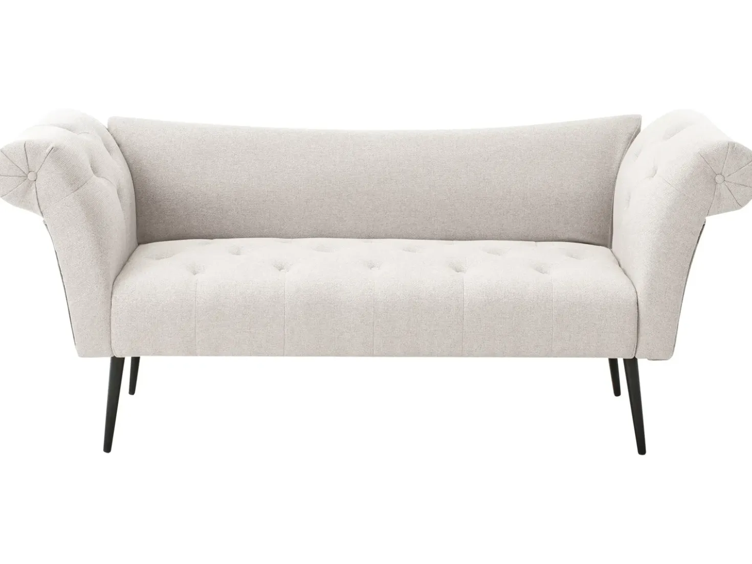 Chaise longue NANTILLY Tessuto Beige chiaro
