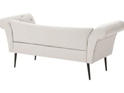 Chaise longue NANTILLY Tessuto Beige chiaro