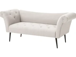 Chaise longue NANTILLY Tessuto Beige chiaro
