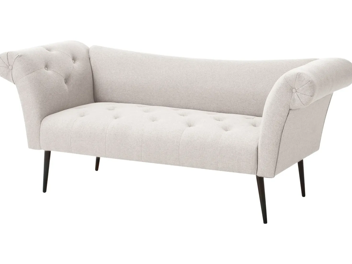 Chaise longue NANTILLY Tessuto Beige chiaro