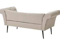Chaise longue NANTILLY Tessuto Marrone chiaro