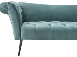 Chaise longue NANTILLY Velluto Foglia di tè
