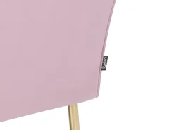 Chaise longue NANTILLY Velluto Viola chiaro