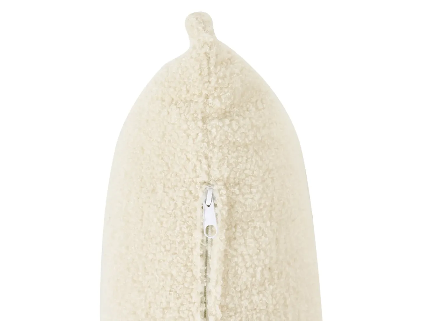 Chaise longue NERBO Bouclé Bianco sporco