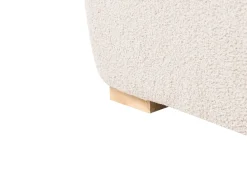 Chaise longue NERBO Bouclé Beige